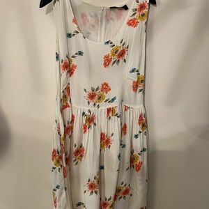 TOPSHOP Floral Mini Dress